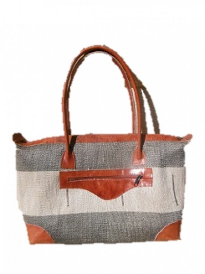 Sac à Main Artisanal Madagascar – Fibres Naturelles Et épices – Neuf