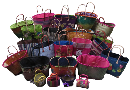 Cabas en paille clearance grossiste