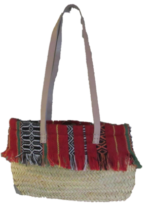 sac panier palmier kilim