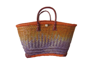 panier aravola coins cuir