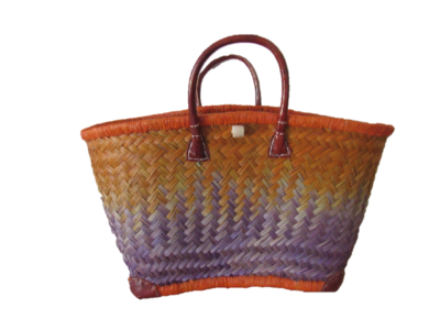 panier aravola coins cuir