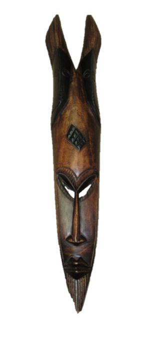 MASQUE PAGA Ghana 77 cm