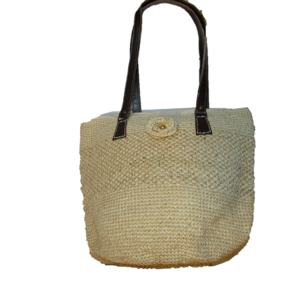 sac a main CROCHET SISAL