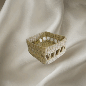 vide poche Faneva en jonc de mer de Madagascar