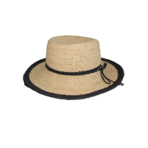 Chapeau capeline en crochet