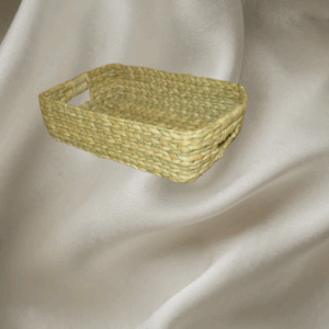 Plateau Mivatra en jonc de mer provenance Madagascar