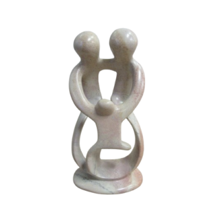 sculpture famille pierre à savon kenya