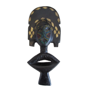 Masque africain origine Ghana